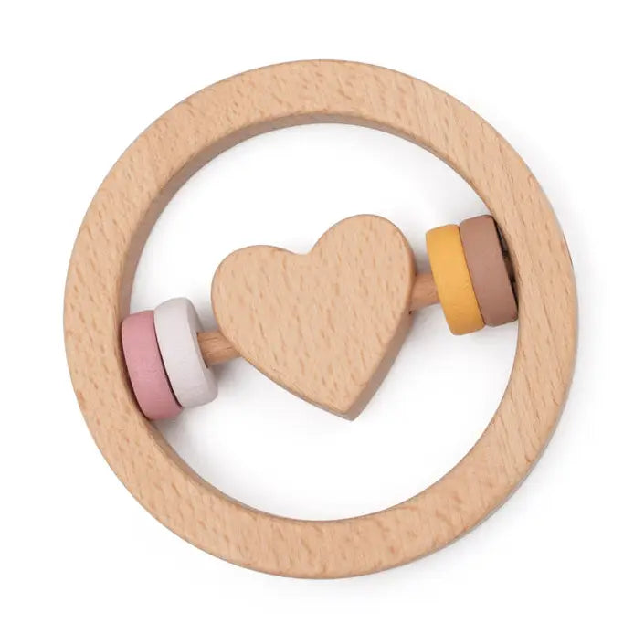 Bunny Heart Rattle