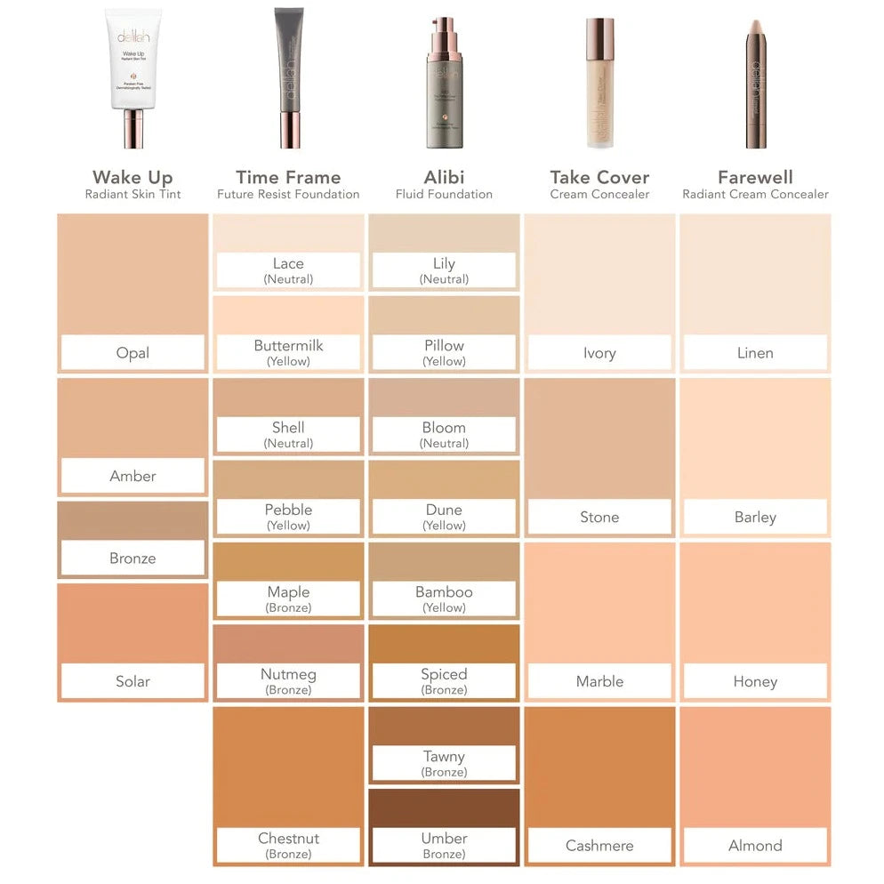 Delilah Cosmetics - Wake Up Radiant Skin Tint