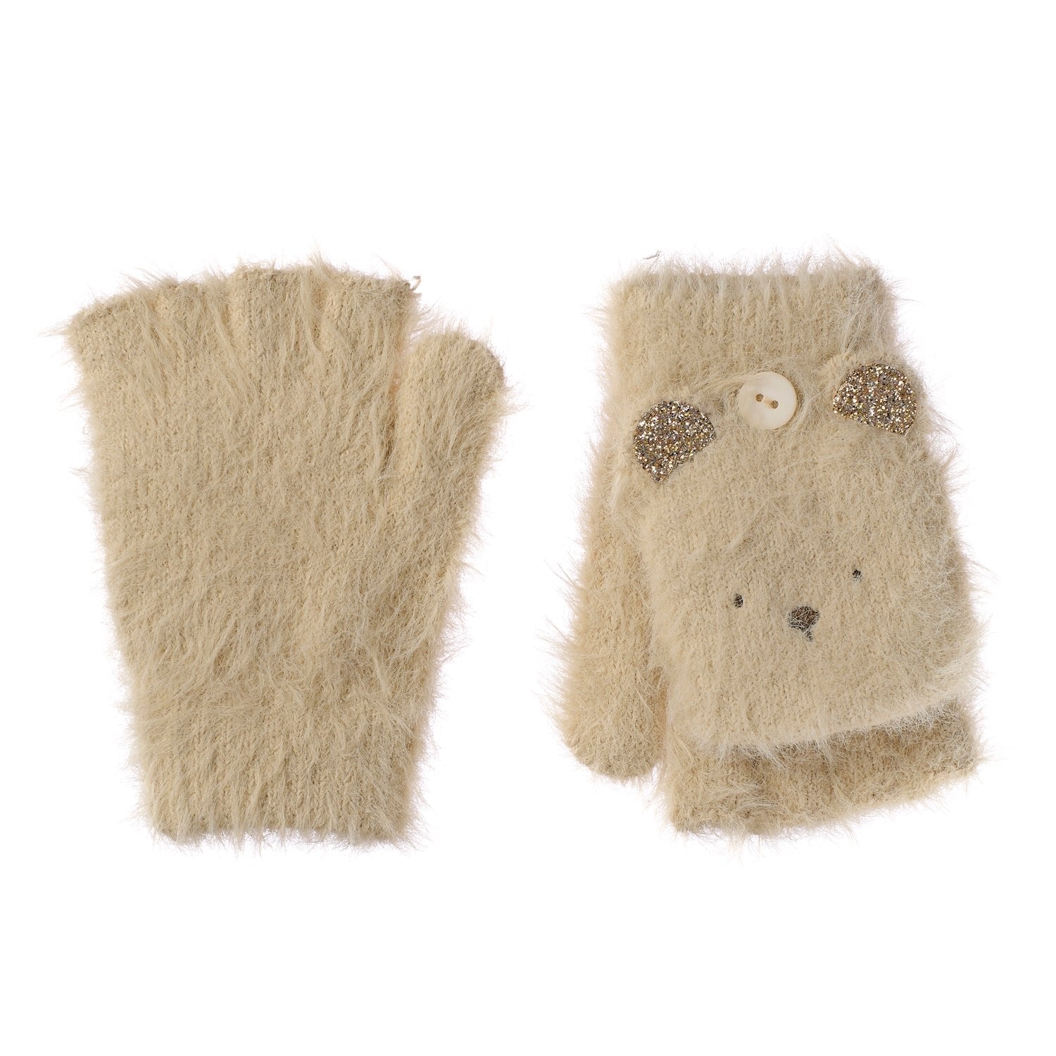 Rockahula Teddy Bear Fluffy Gloves