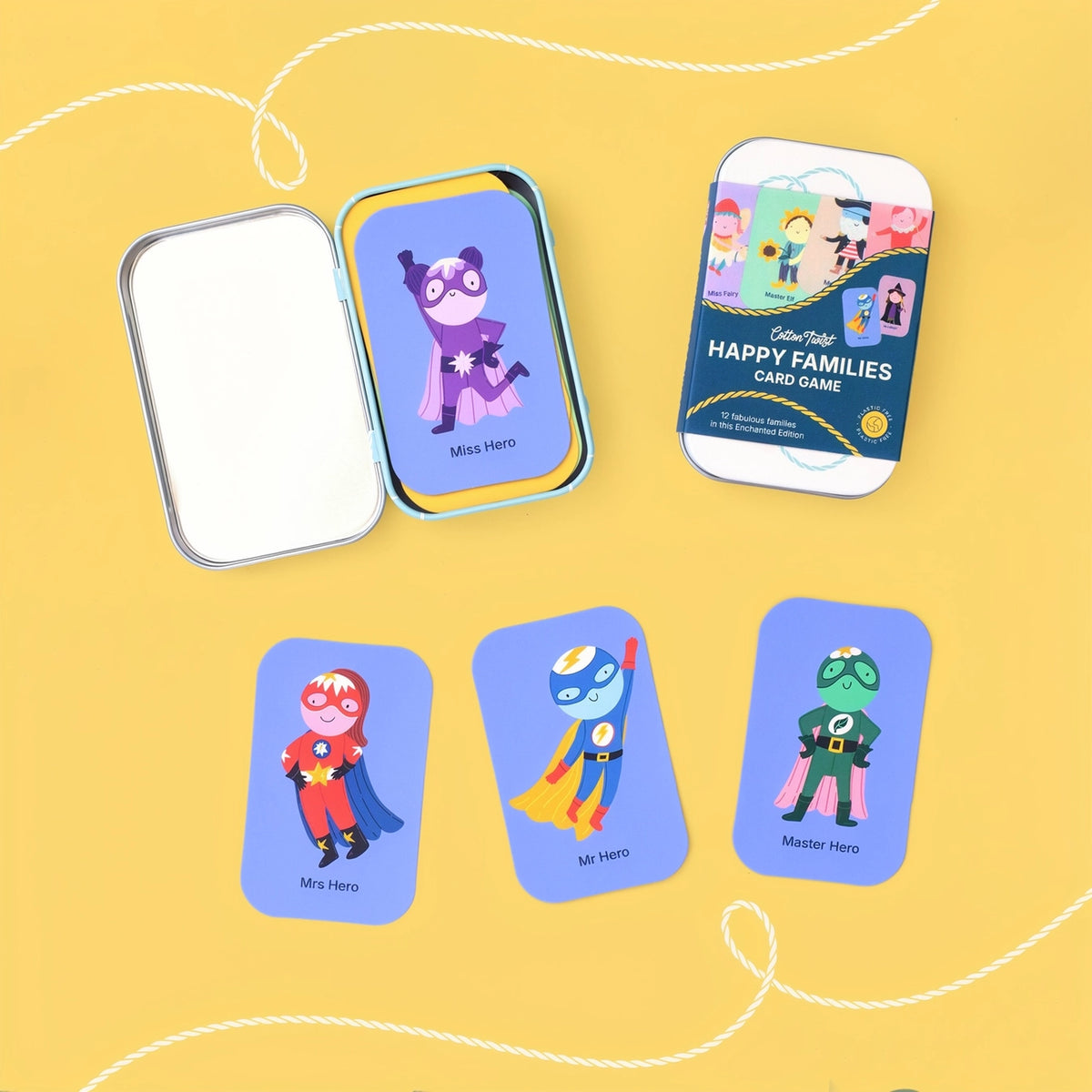 Happy Families Card Game