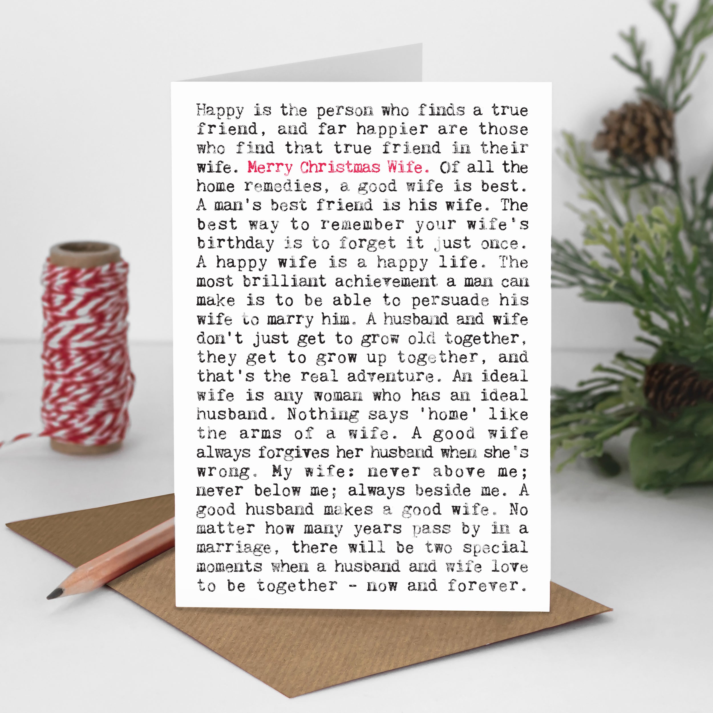 Coulson Macleod Wise Words Christmas Cards