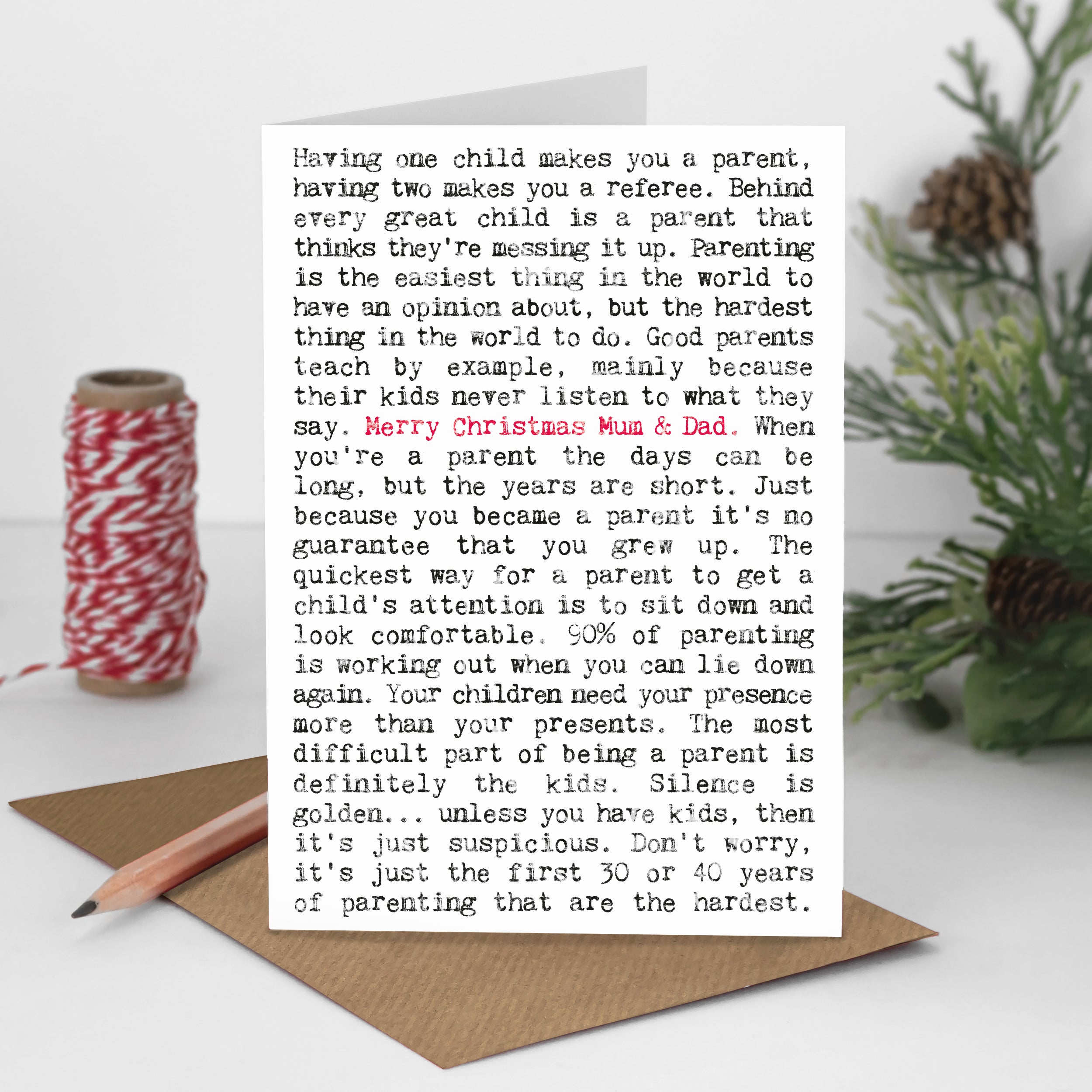 Coulson Macleod Wise Words Christmas Cards