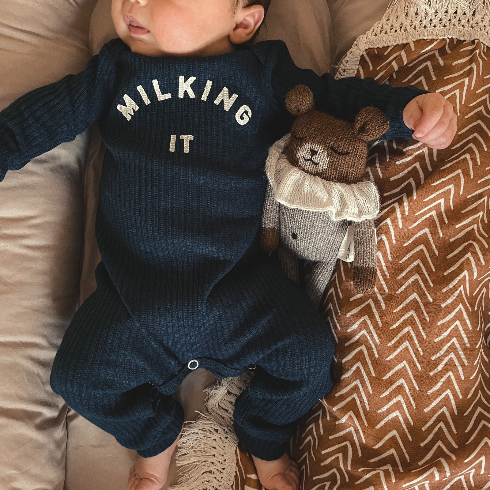 Milking It ® Long Sleeve Onesie