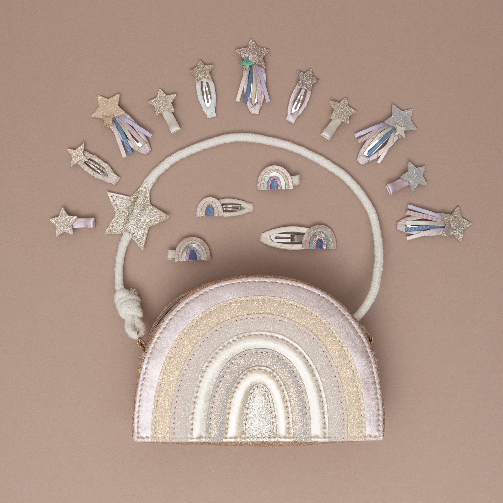 Mimi & Lula Pink Rainbow Bag