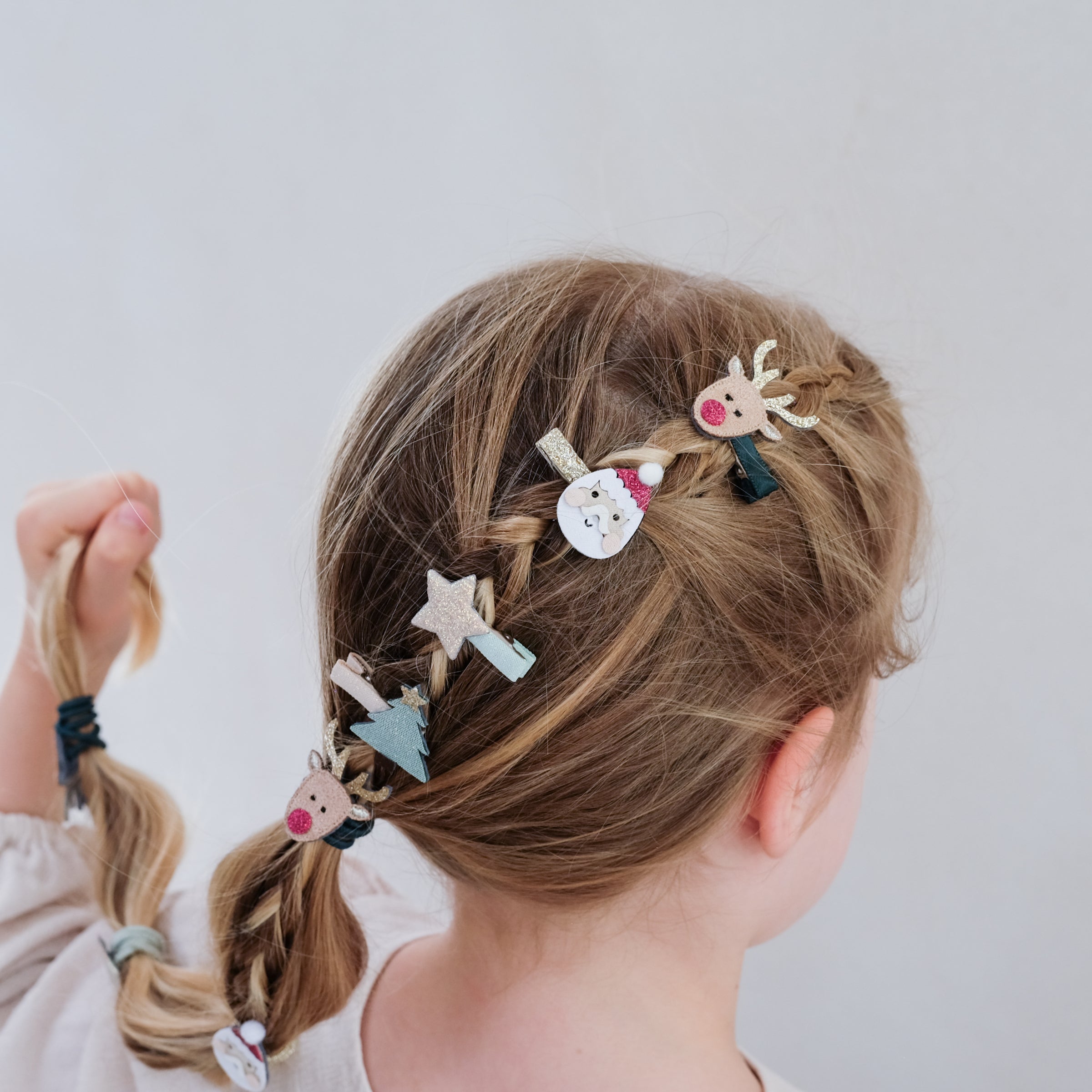 Mimi & Lula Santa & Rudolph Clips