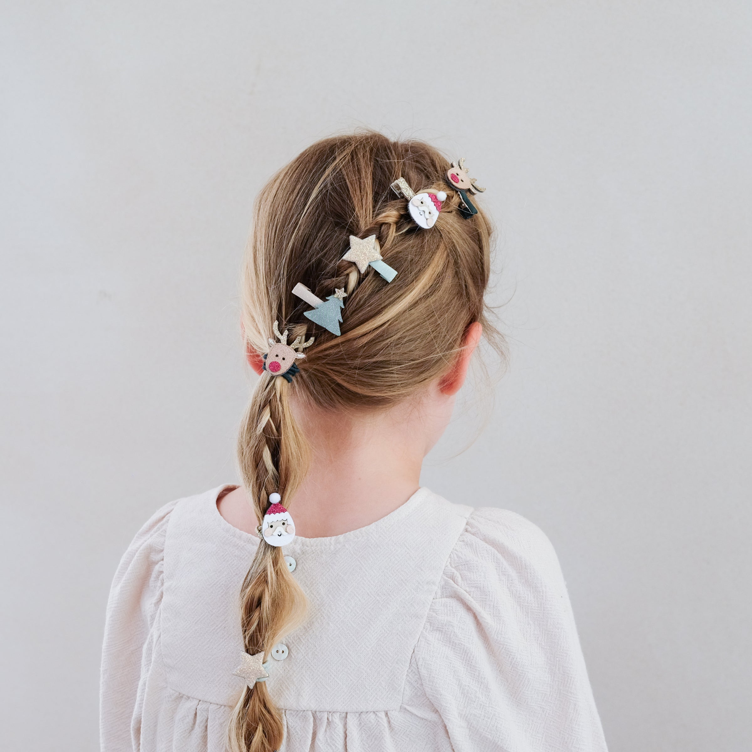 Mimi & Lula Santa & Rudolph Clips