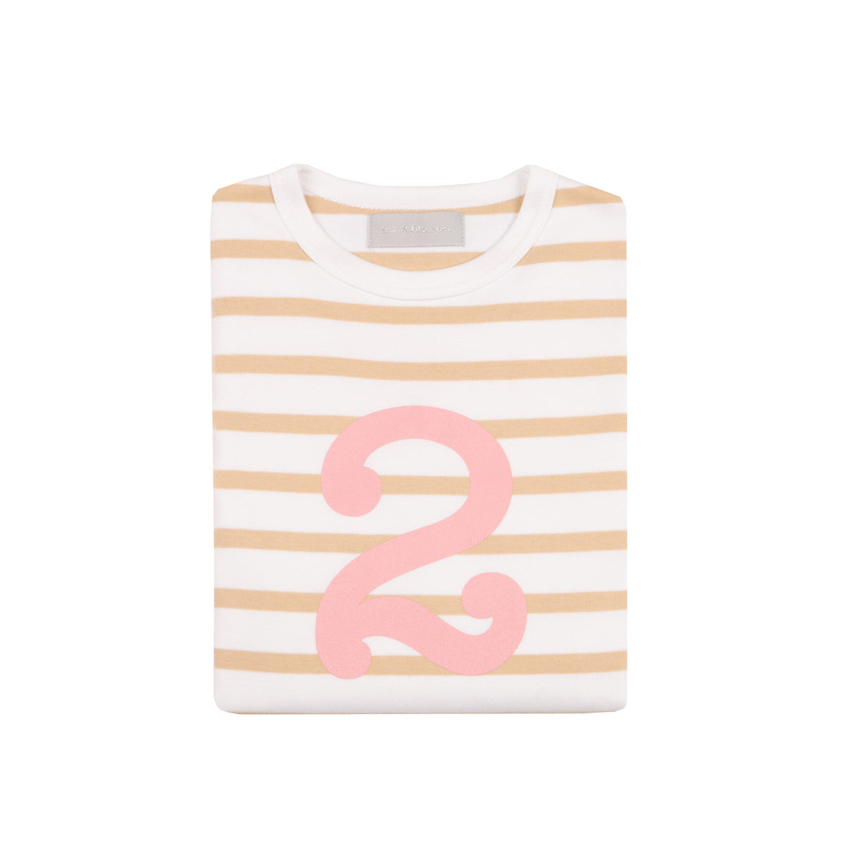 Bob and Blossom striped number top