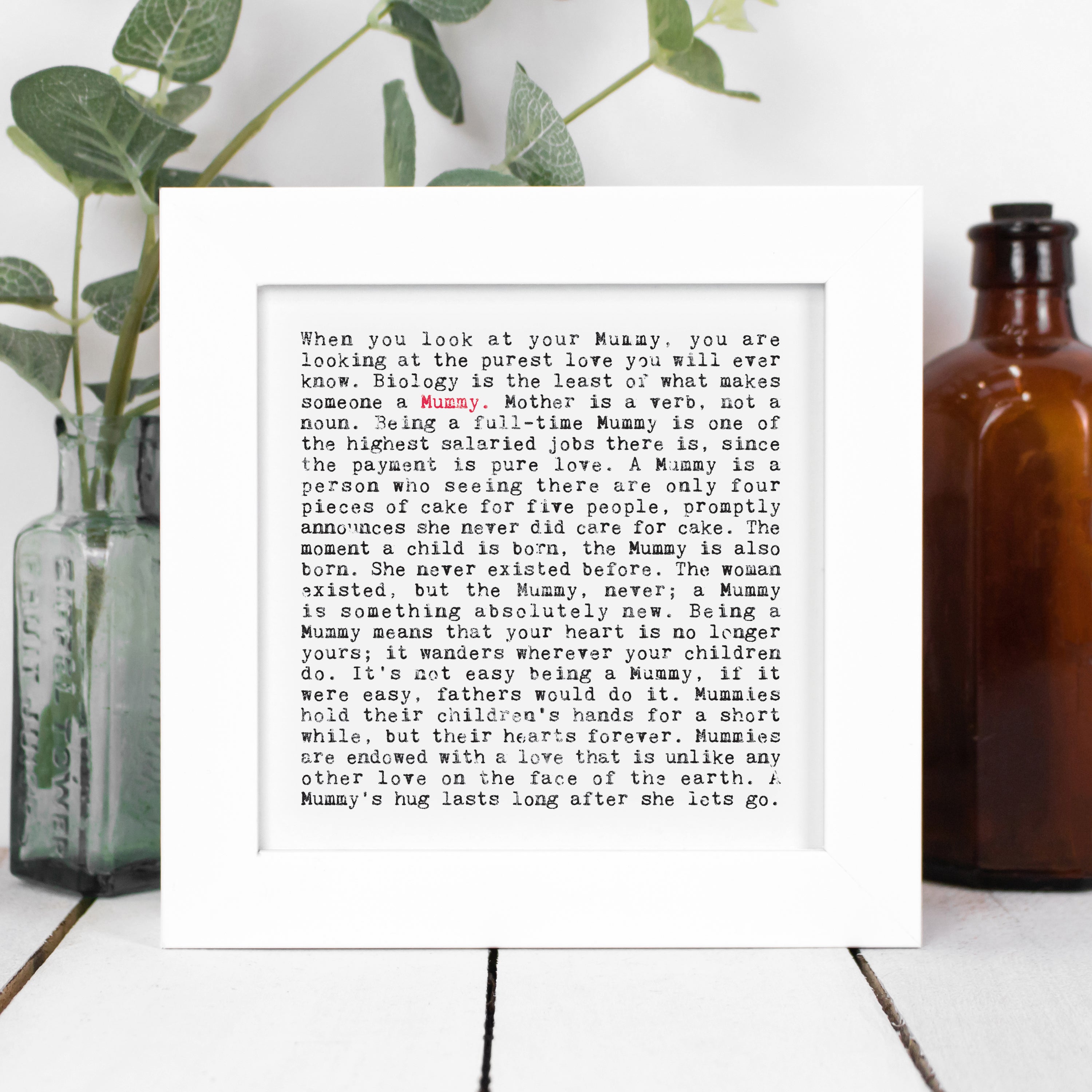 Coulson Macleod Gift Boxed Framed Wise Words Prints