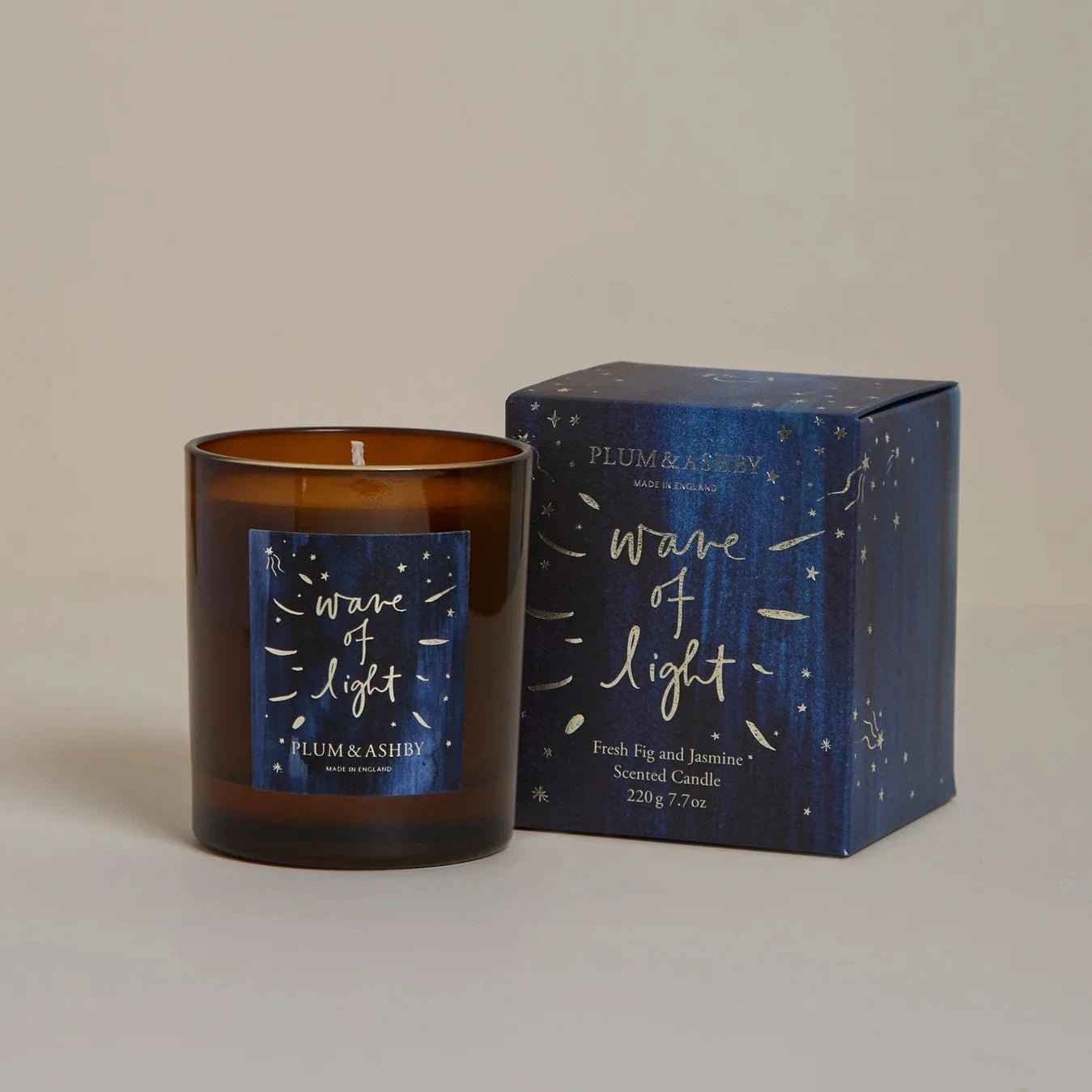 Plum & Ashby Wave of Light Candle