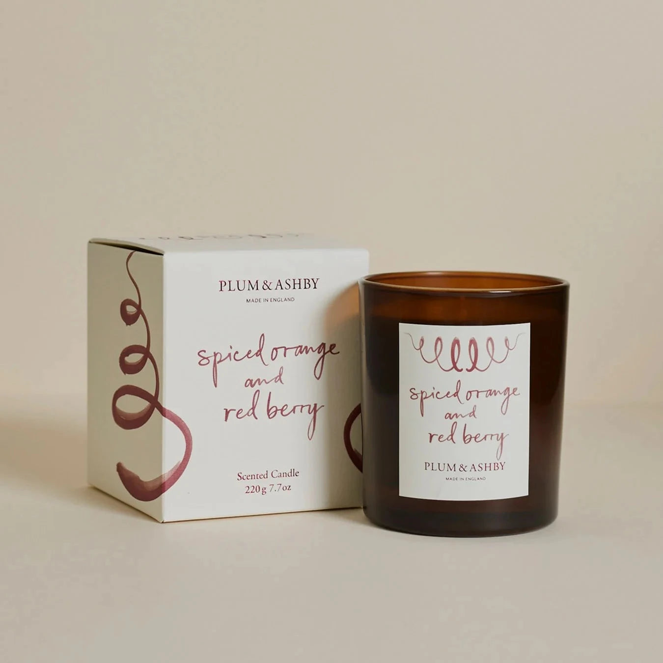 Plum & Ashby Spiced Orange & Red Berry Candle