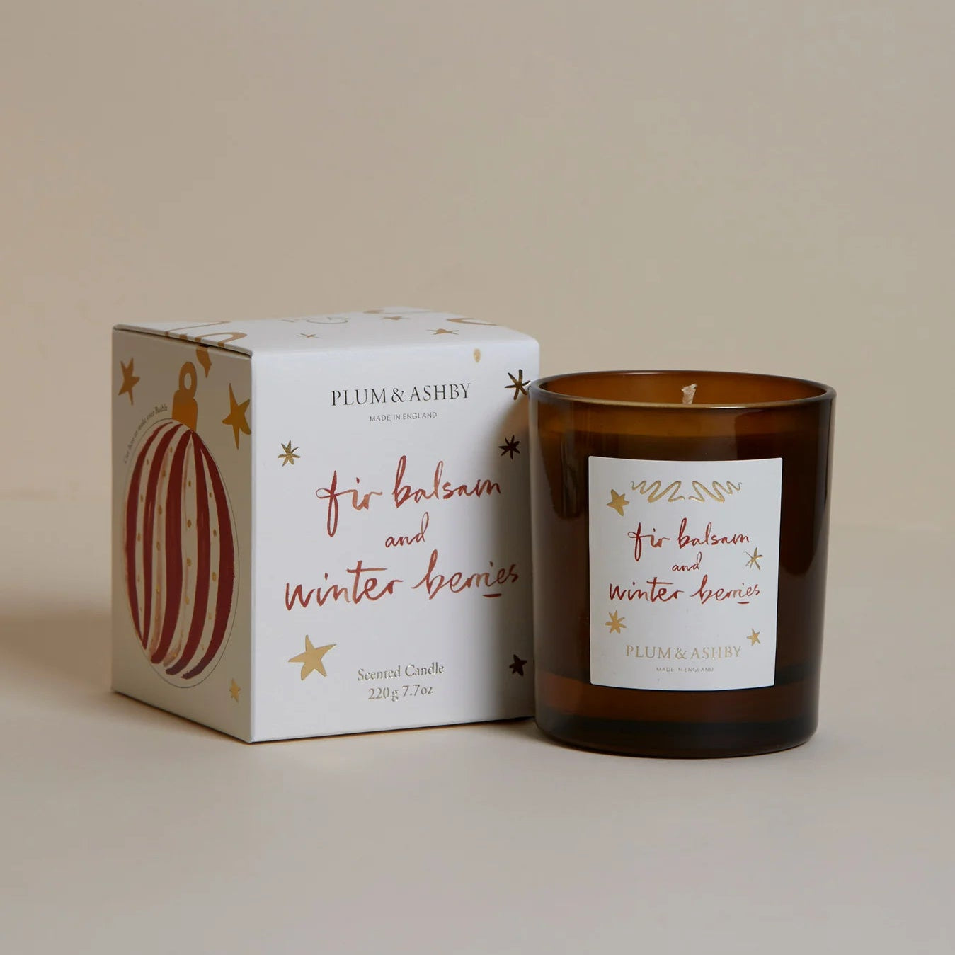 Plum & Ashby Fir Balsam & Winter Berries Candle