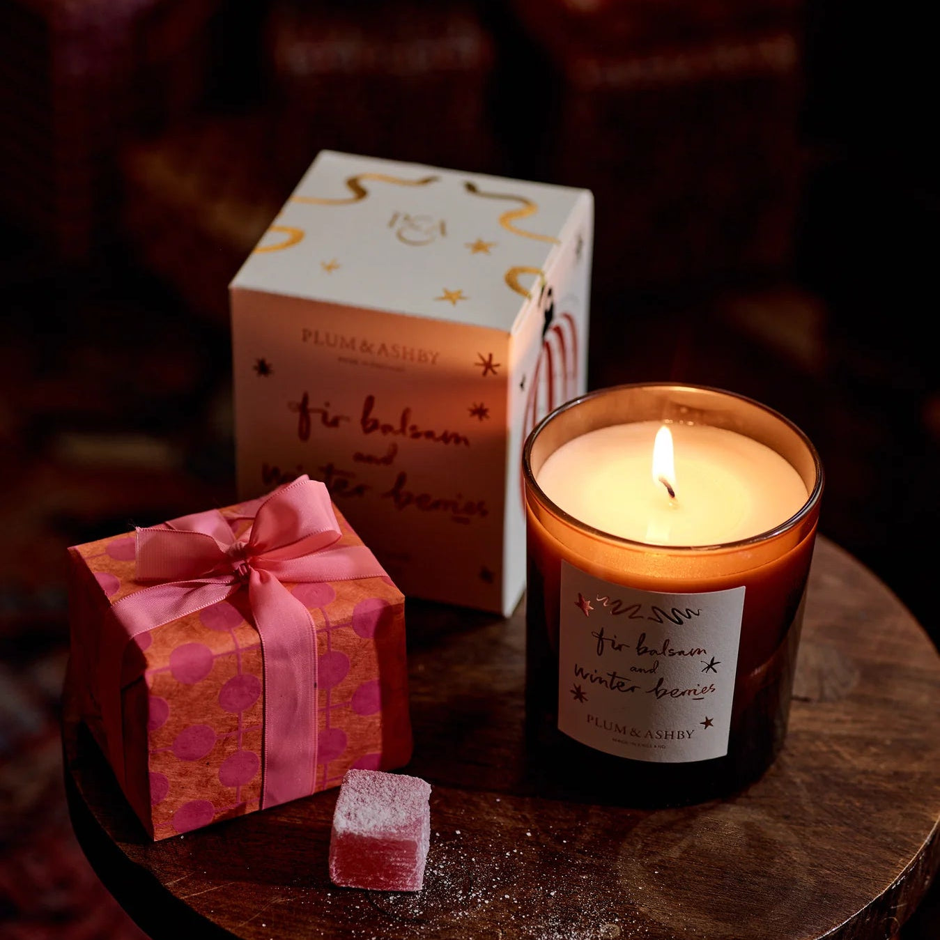 Plum & Ashby Fir Balsam & Winter Berries Candle
