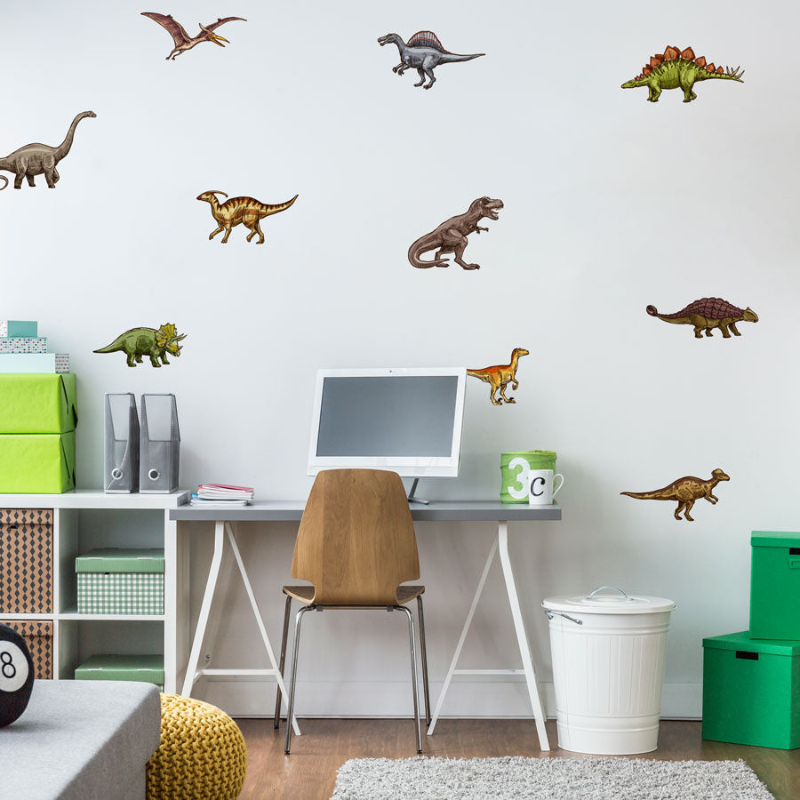 Dinosaur Wall Sticker Pack