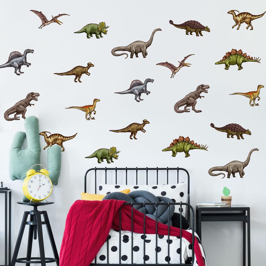 Dinosaur Wall Sticker Pack