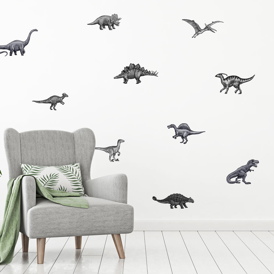 Dinosaur Wall Sticker Pack