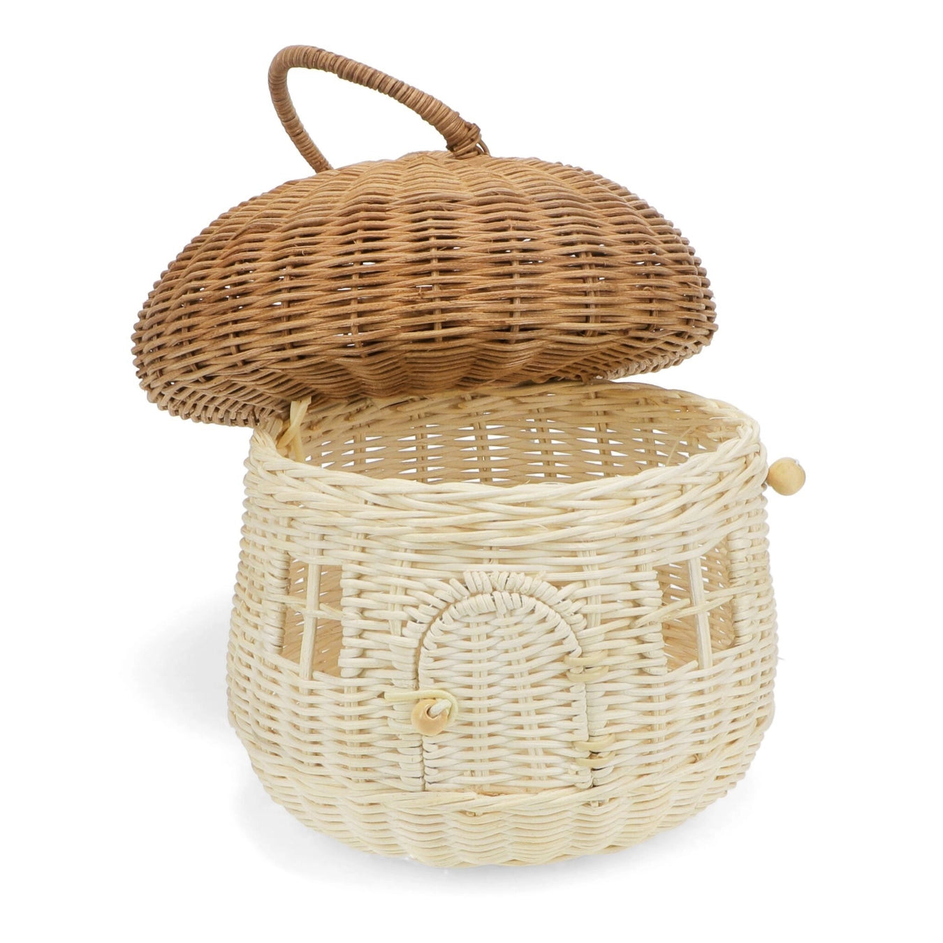 Wonder of Nature Rattan Mushroom House