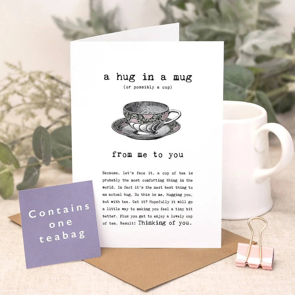 Coulson Macleod From Me To You Hug In A Mug Card With Tea Bag