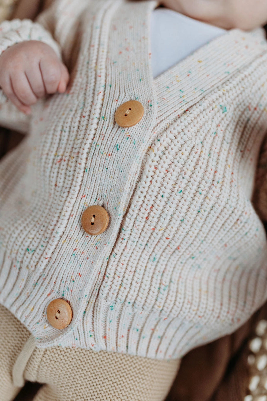 Flecked Avery Cardigan