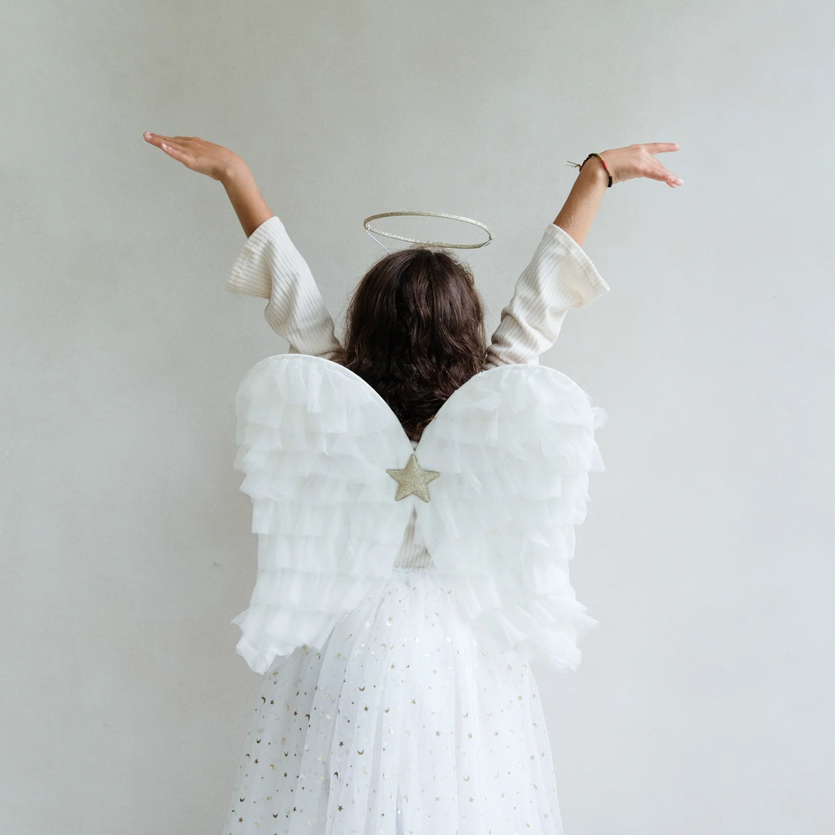 Mimi & Lula White Angel Wings