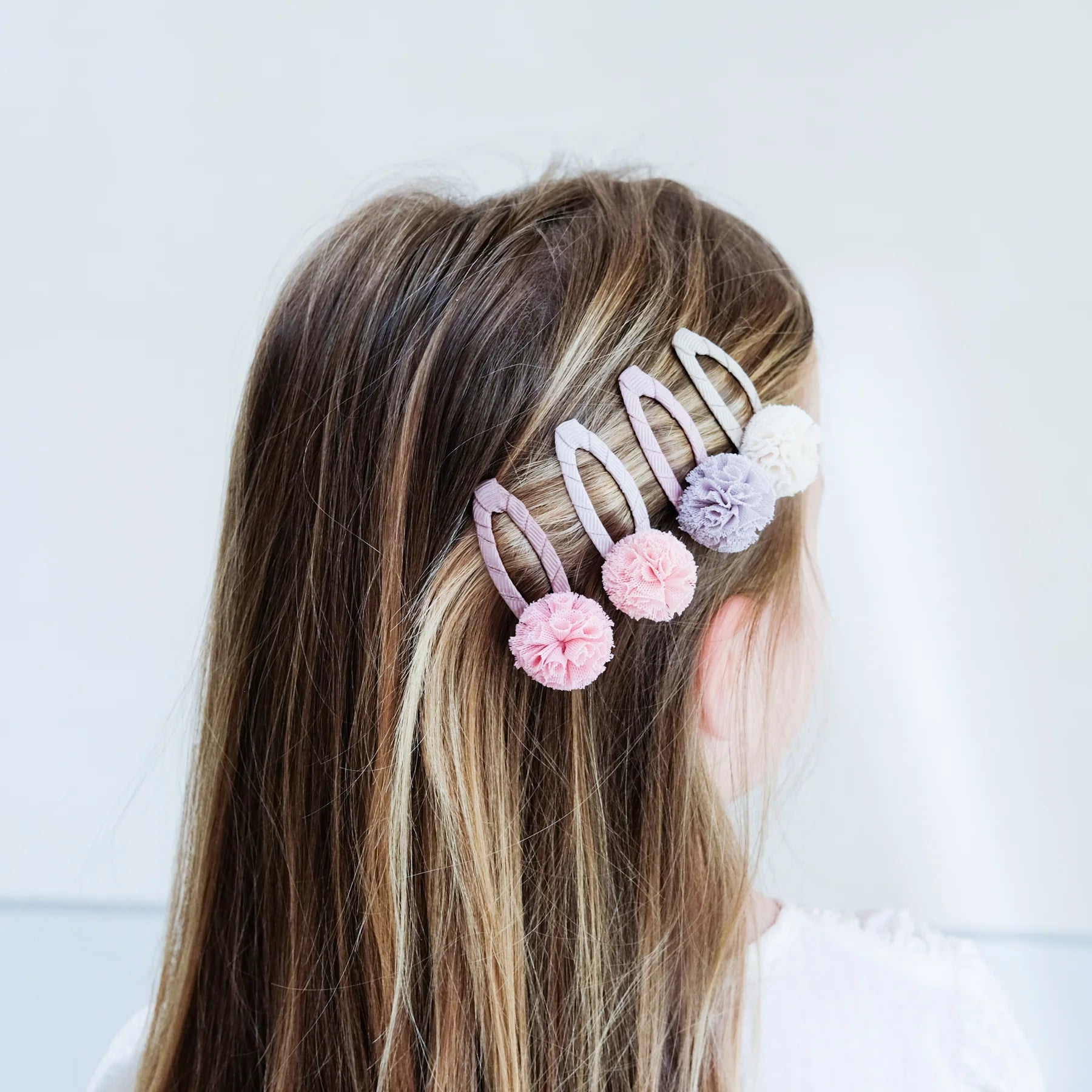 Mimi & Lula Tulle Pom Pom Clips