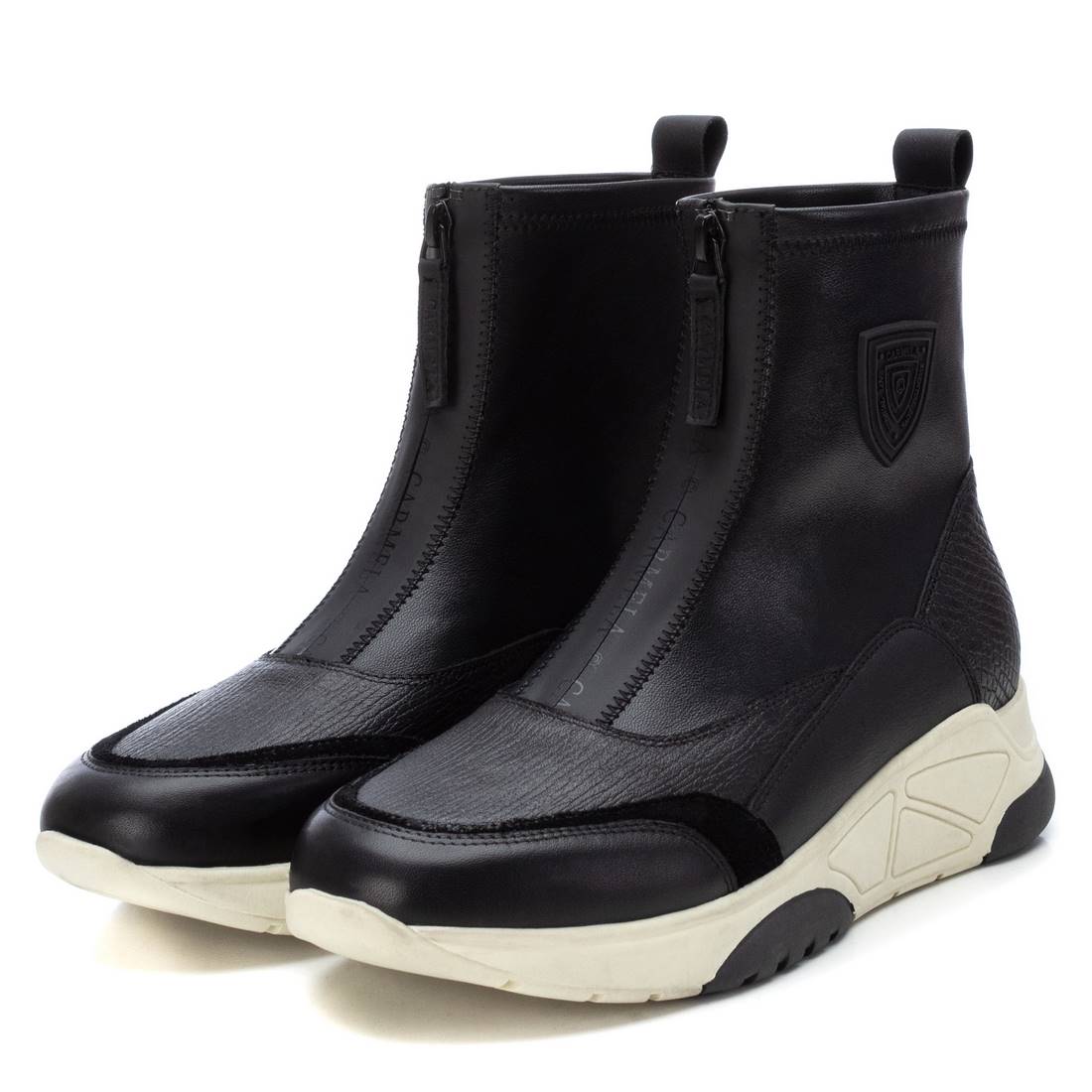 Carmela Black Sneaker Boot