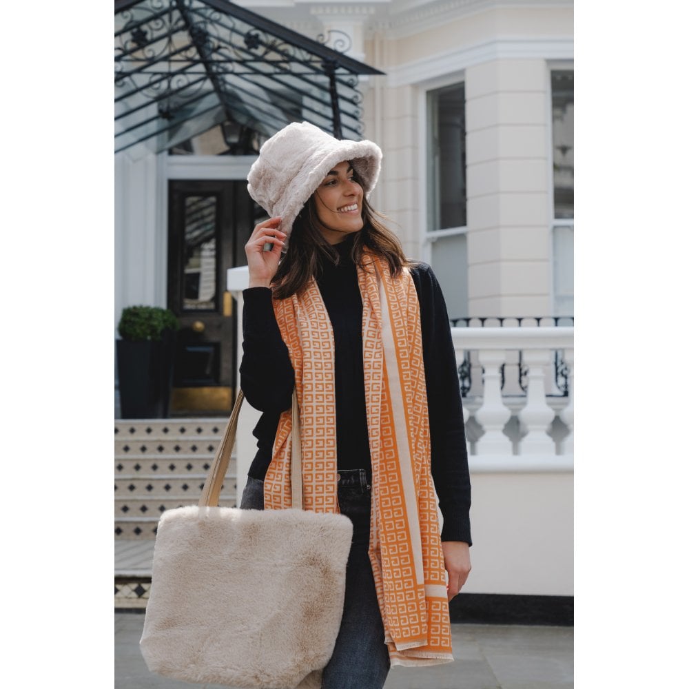 Faux Fur Tote Bag