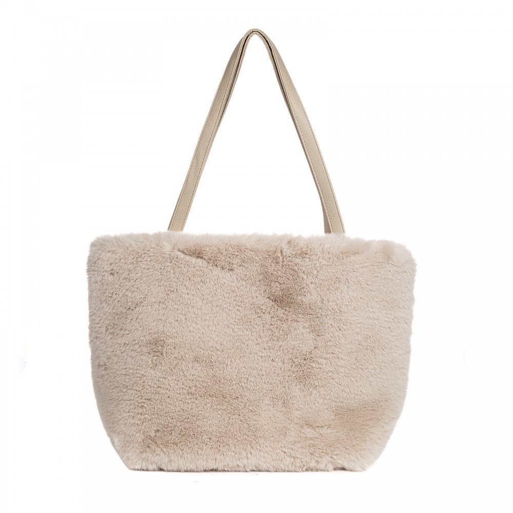 Faux Fur Tote Bag