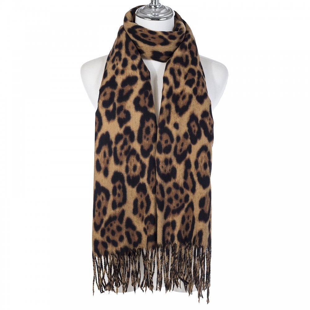 Leopard Print Scarf