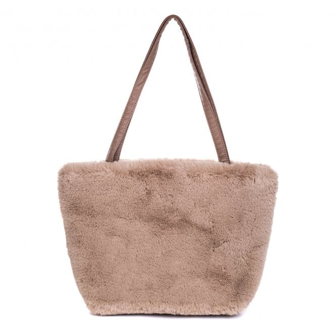 Faux Fur Tote Bag