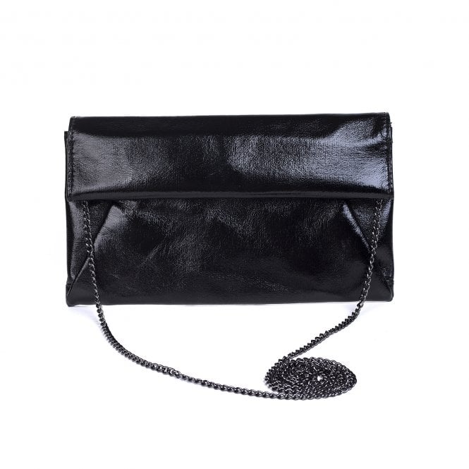 Metallic Envelope Clutch Bag