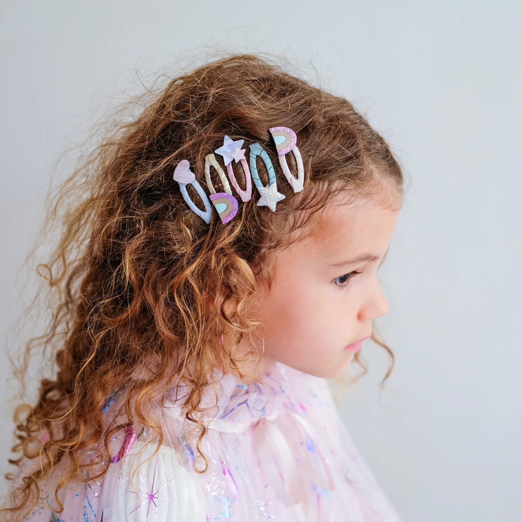 Mimi & Lula Rainbow Mini Hair Clips