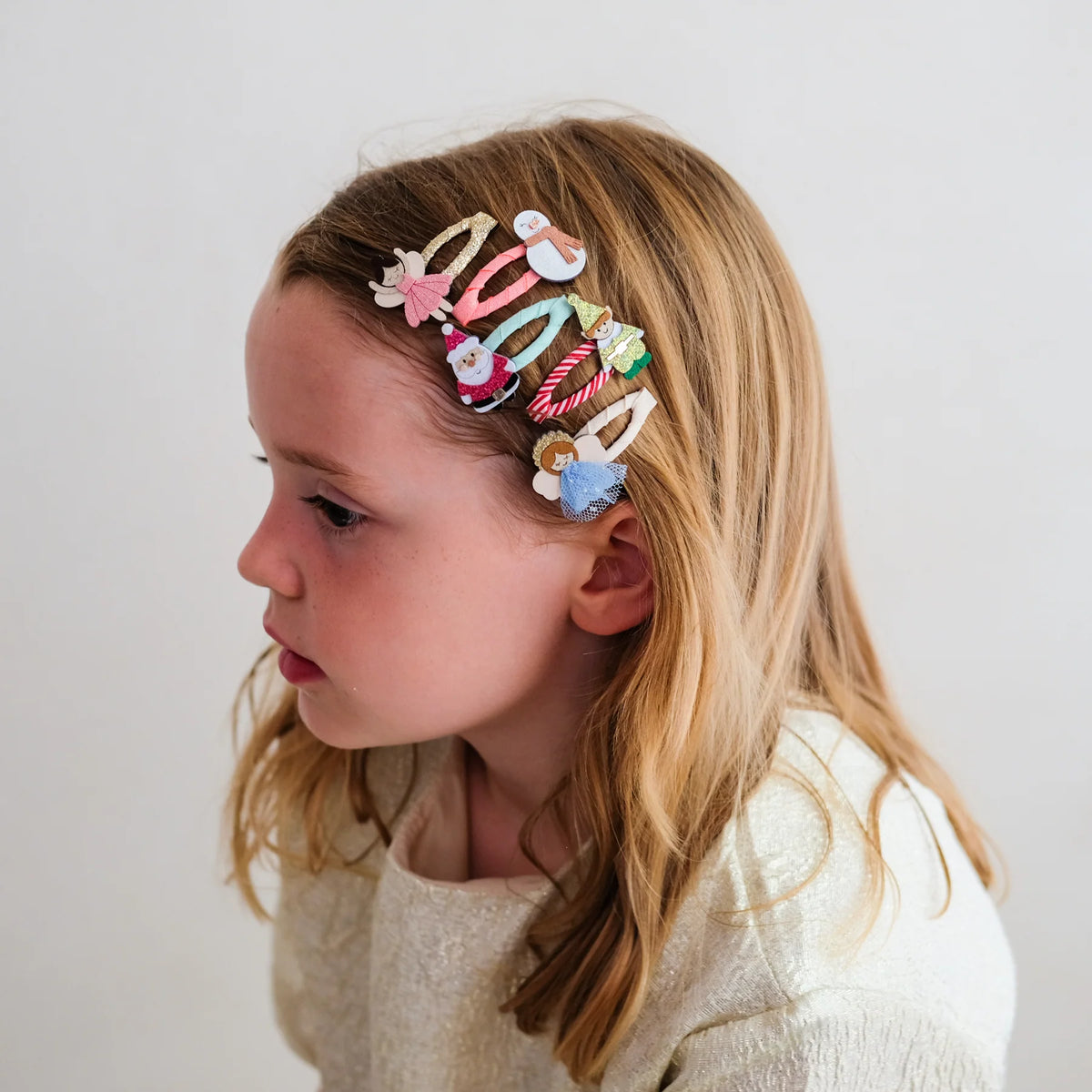 Mimi & Lula Cute Christmas Character Mini Hair Clips