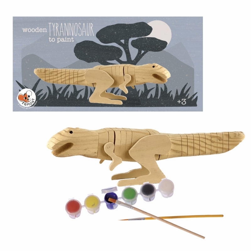 Wooden Tyranosaurus to Paint