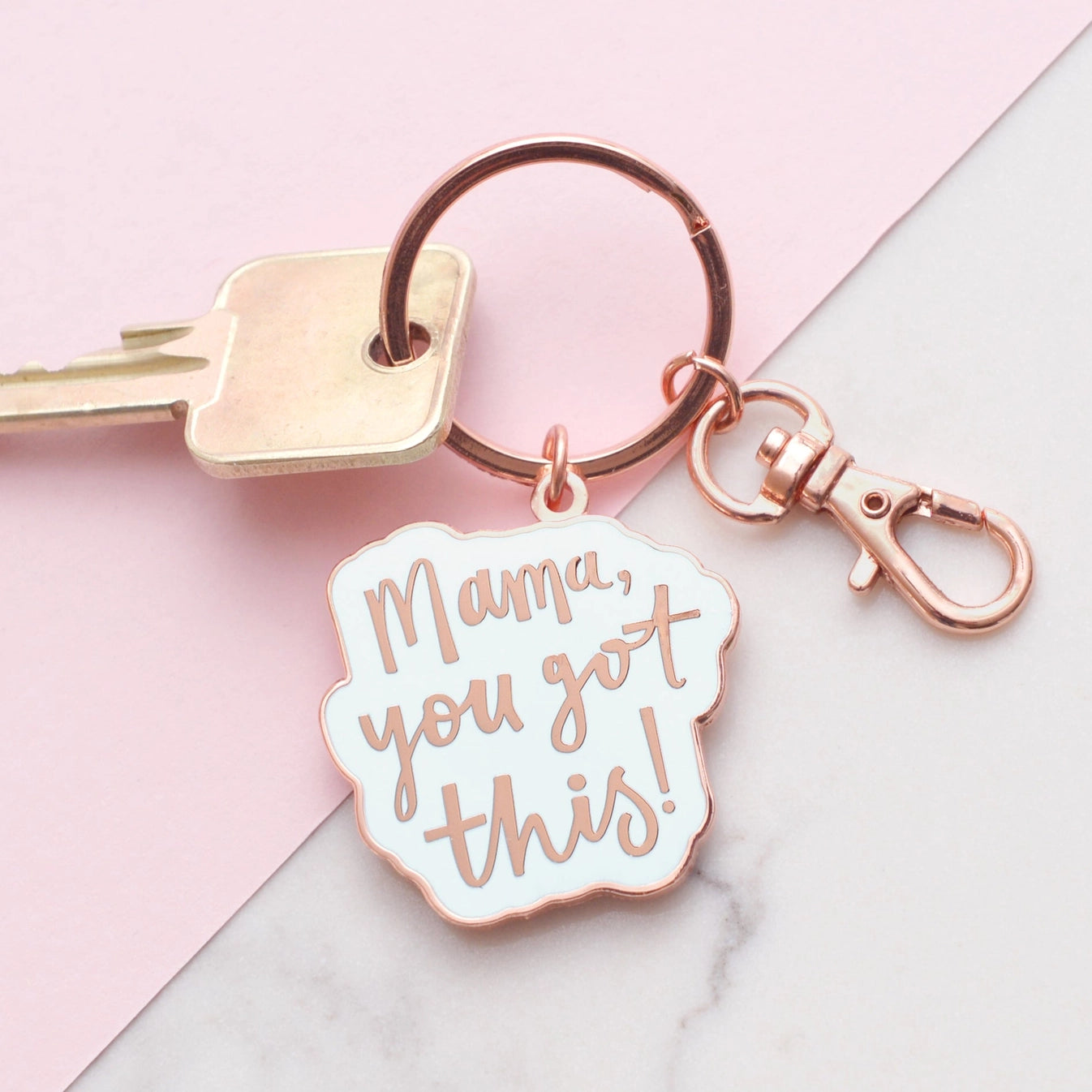 Mama, You Got This! - Enamel Keyring