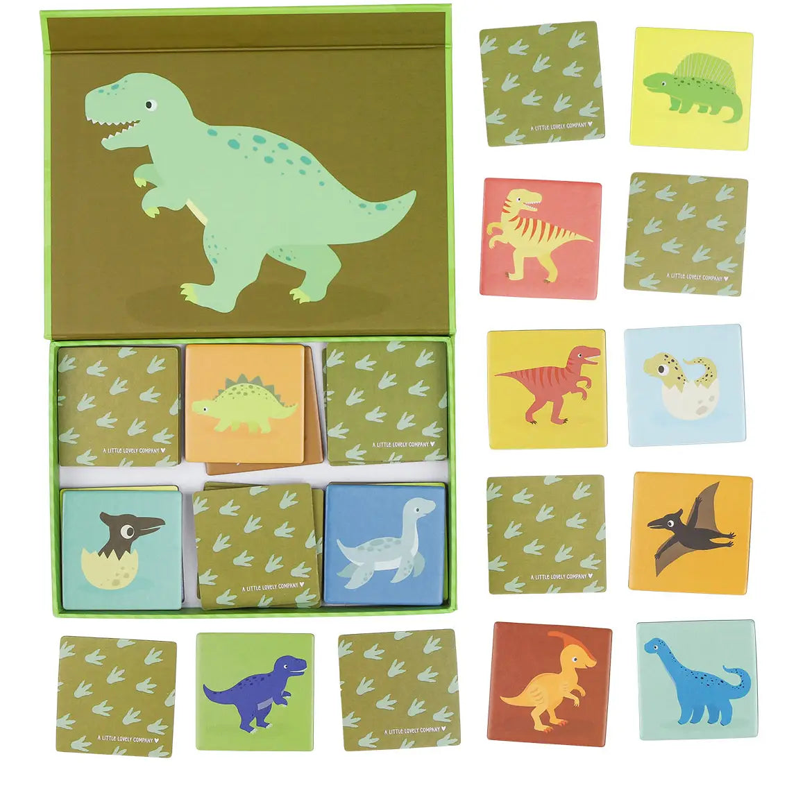 Memory Match Game: Little Dinosaurs