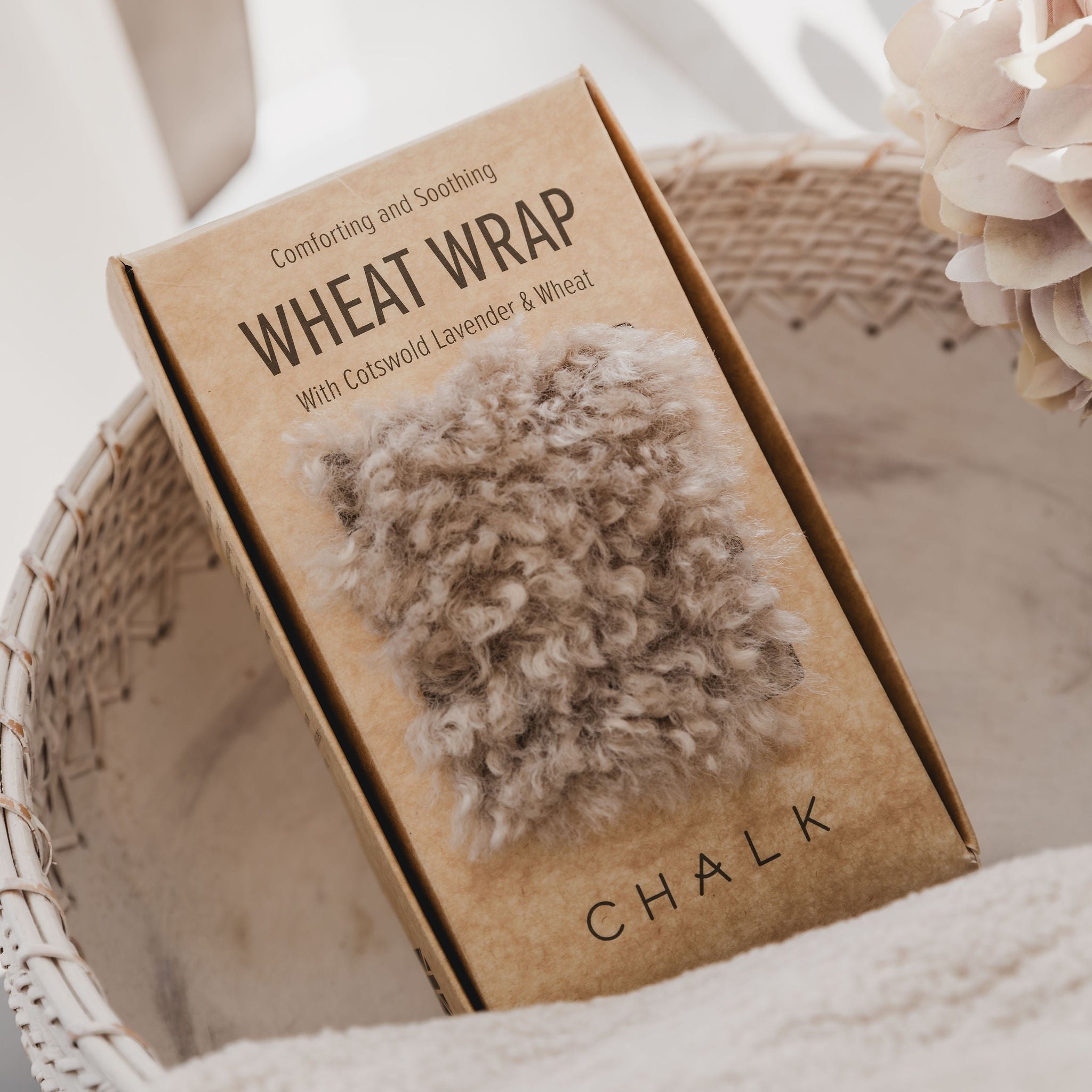 Chalk Curly Wheat Wrap