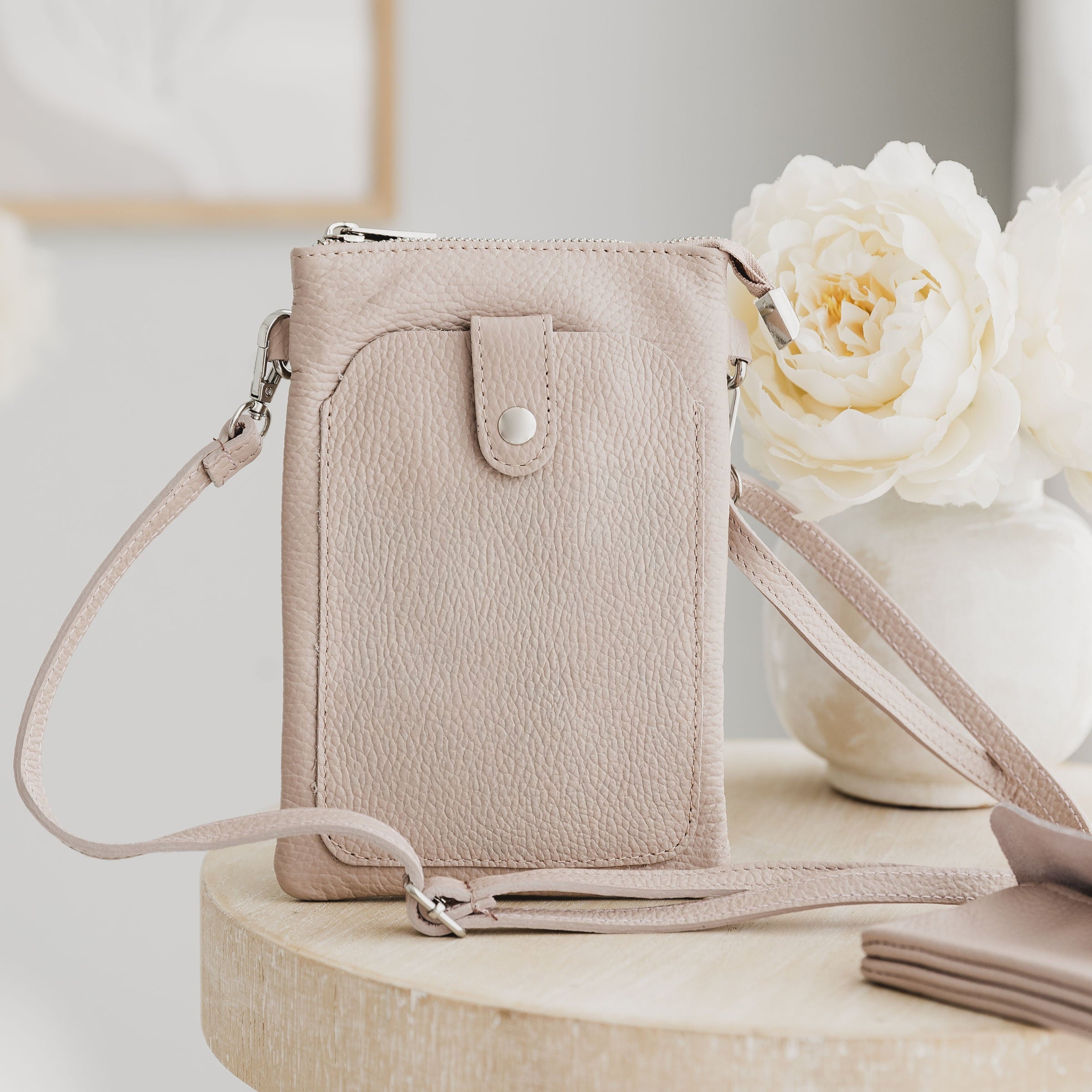 Hedy Leather Phone Purse Bag