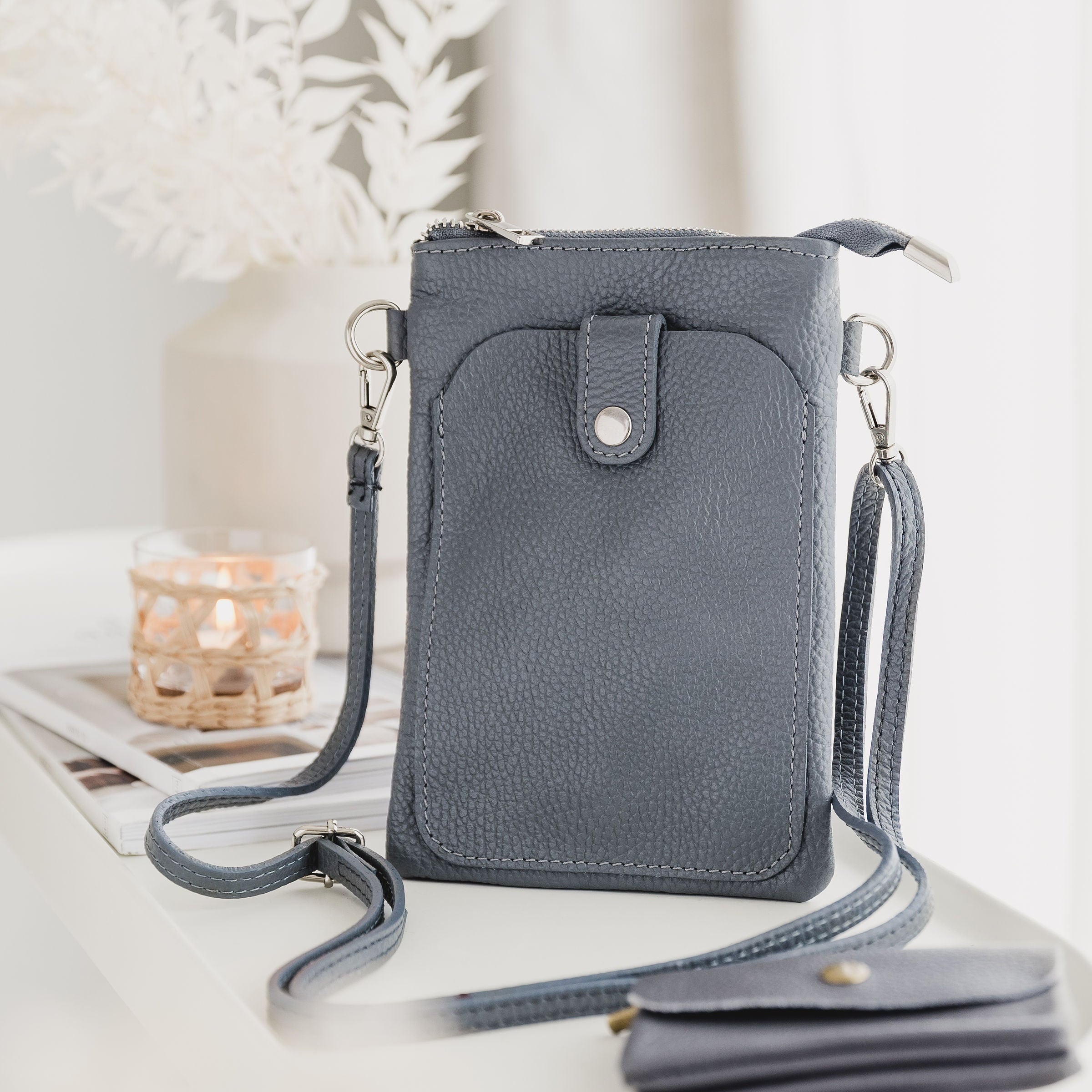 Hedy Leather Phone Purse Bag