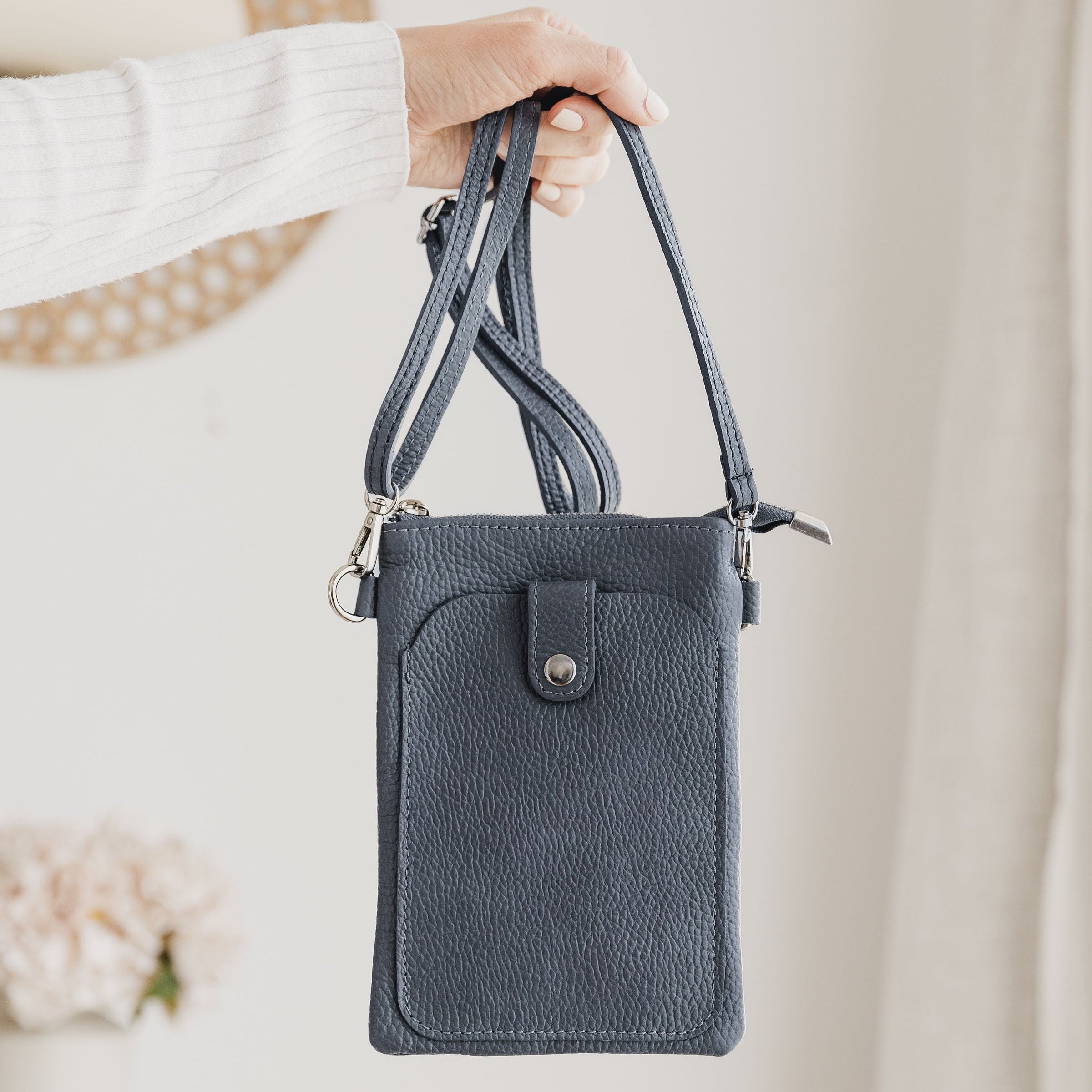 Hedy Leather Phone Purse Bag
