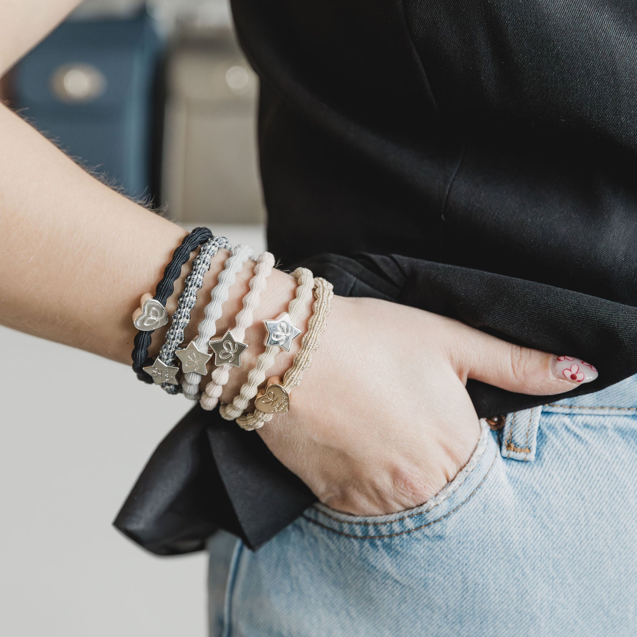 Star Wrist Hair Bands