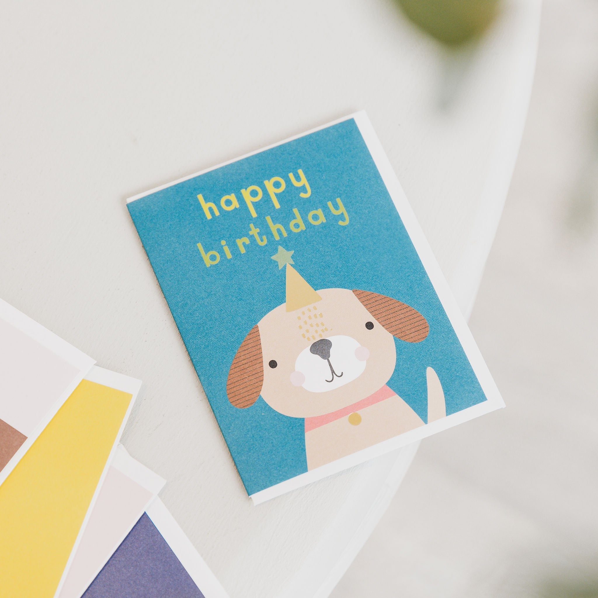 Dog Mini Birthday Card