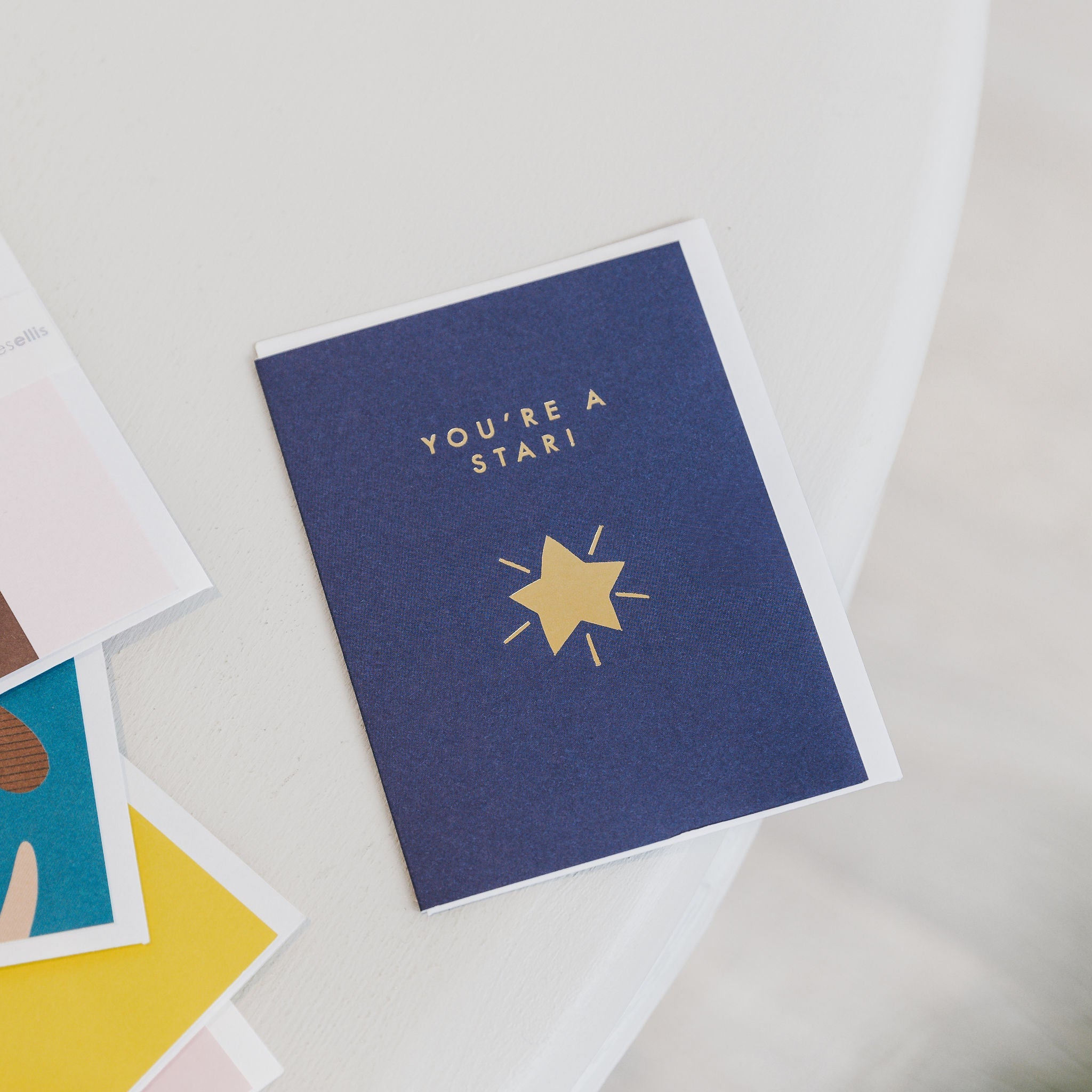 Gold You’re a Star Mini Card