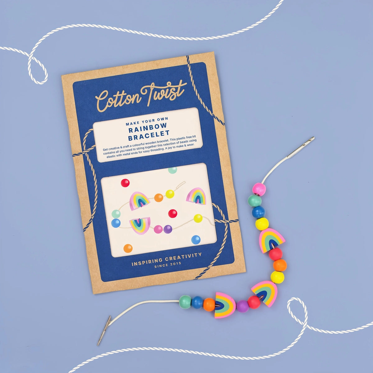 Make Your Own Rainbow Bracelet