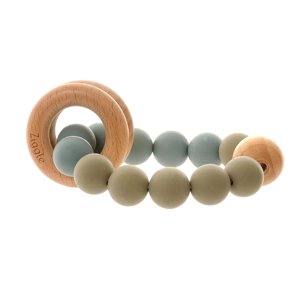 Wooden Teether & Rattle