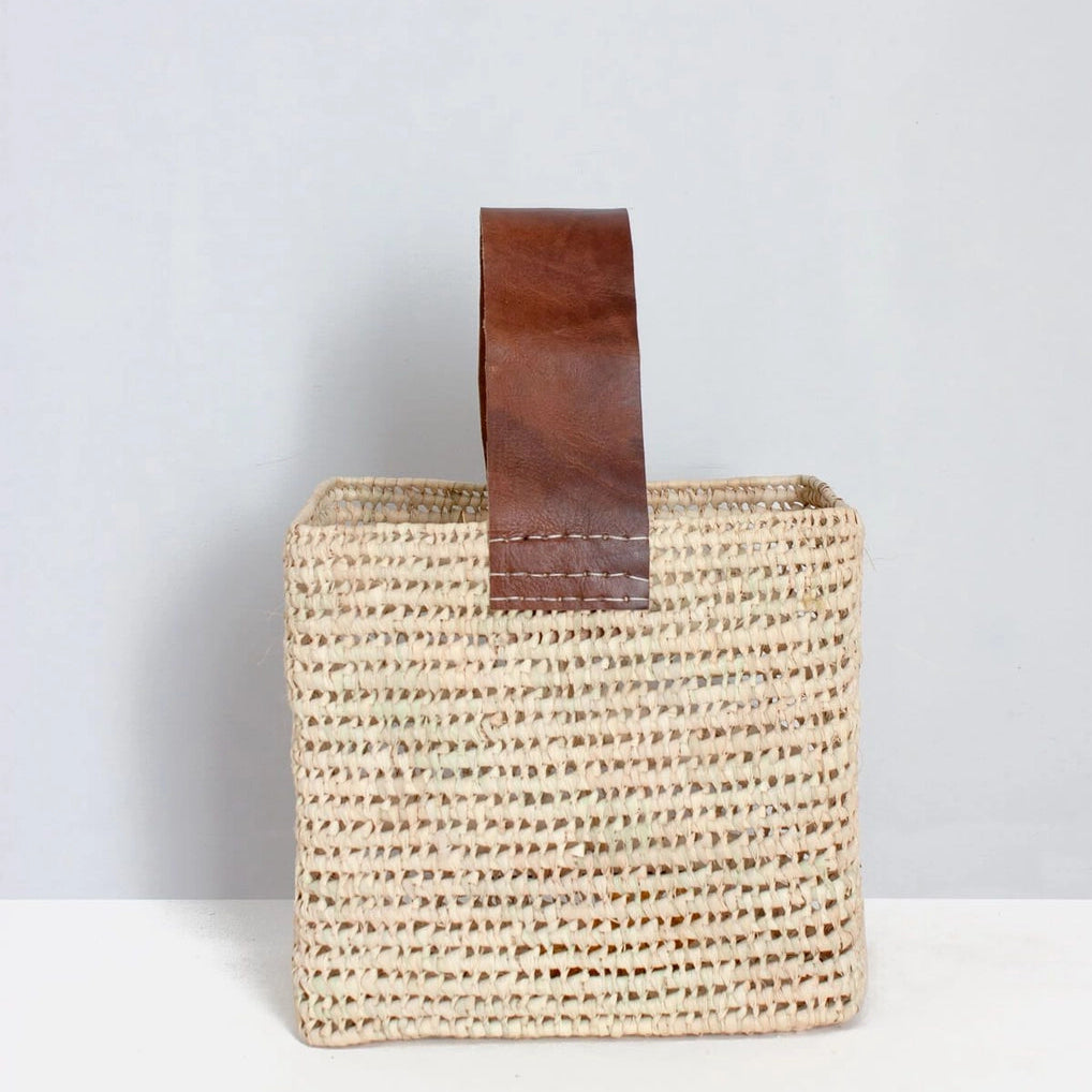 Tall Basket Bag