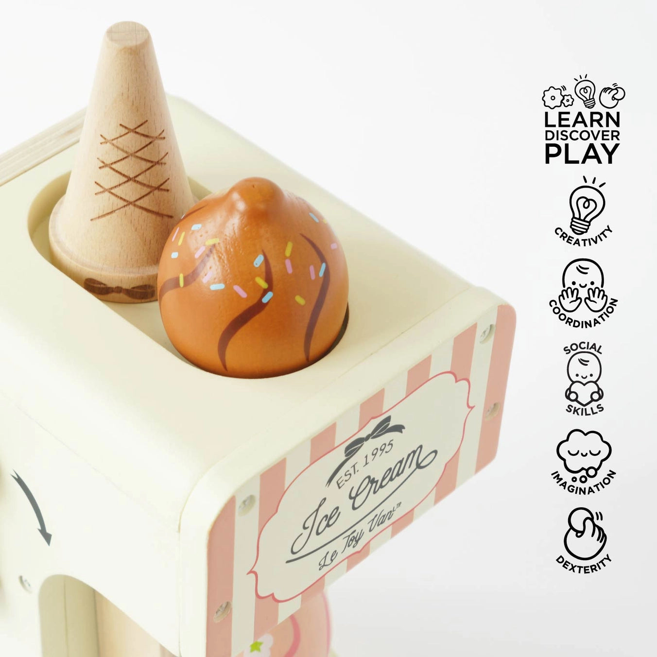Ice Cream Machine & Playfood Cones