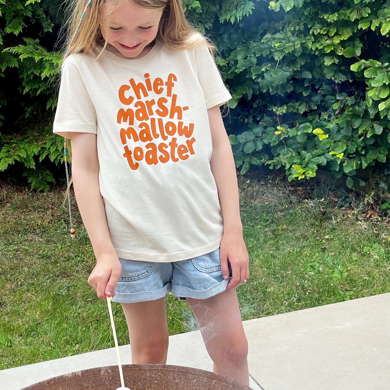 Chief Marshmallow Toaster T-Shirt