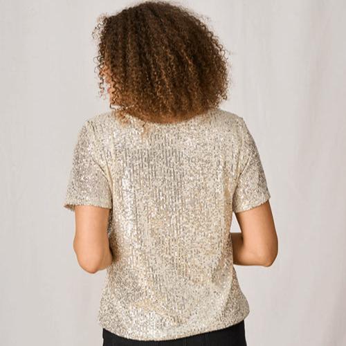 Full Sequin T-Shirt