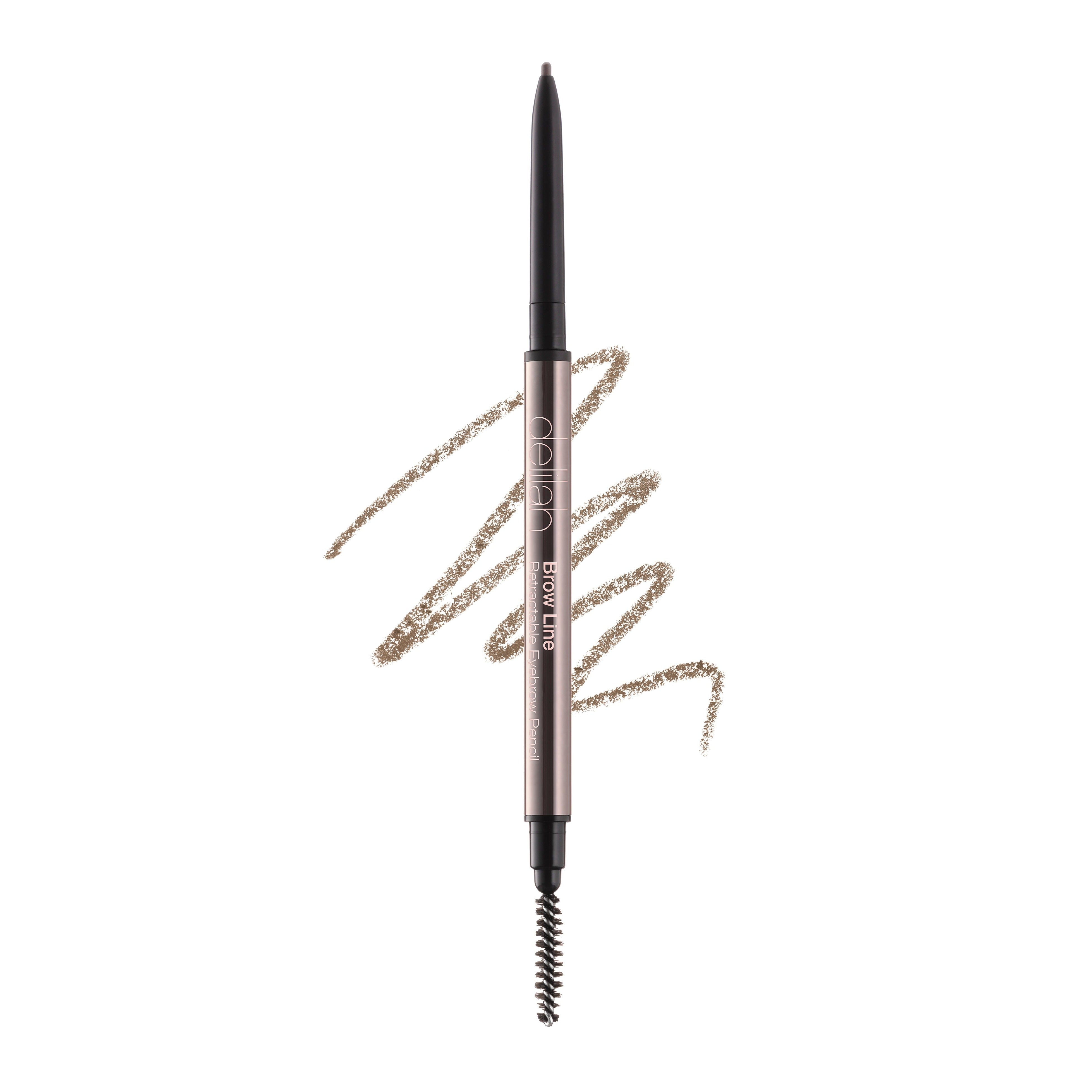 Delilah Cosmetics - Brow Line Retractable Eye Brow Pencil with Brush