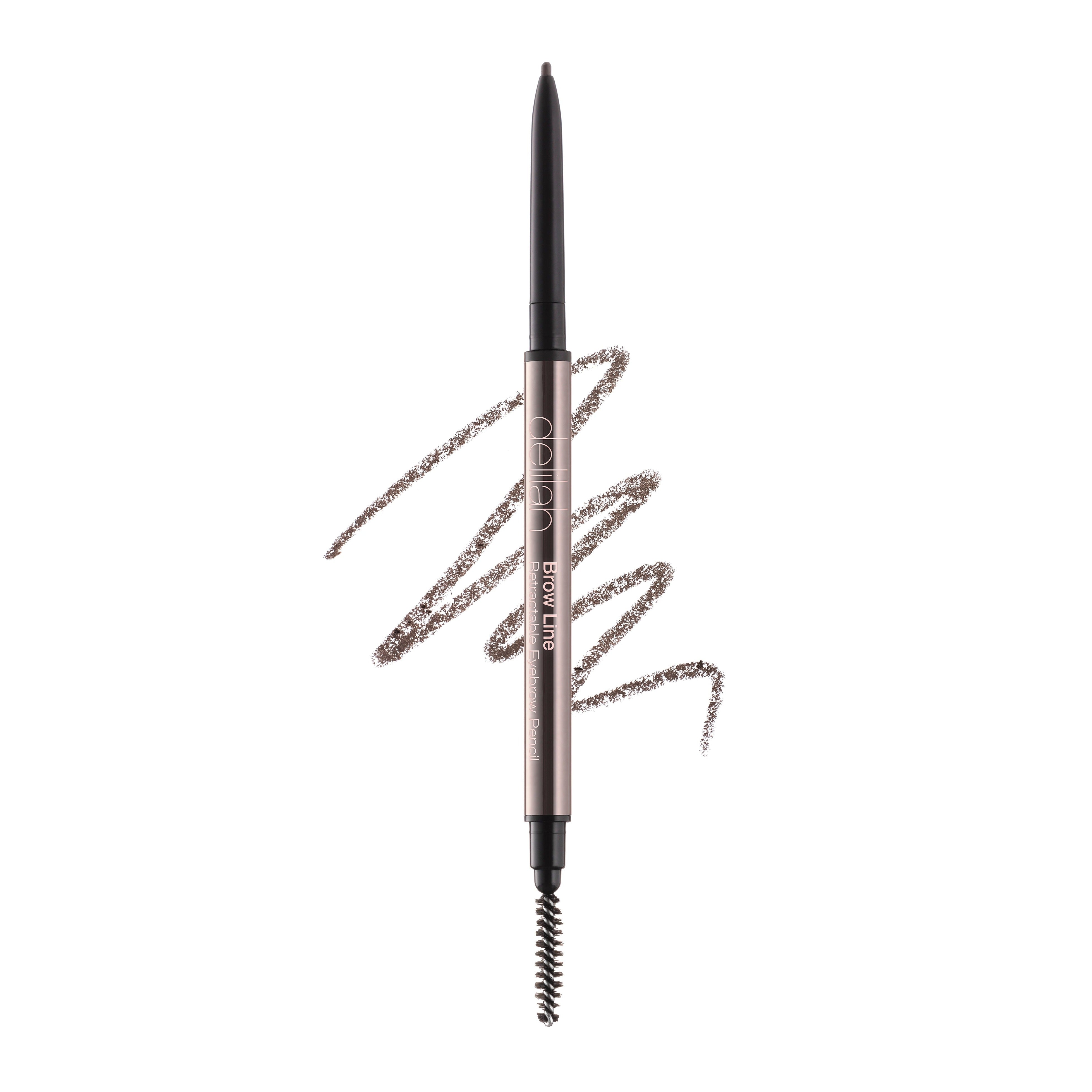 Delilah Cosmetics - Brow Line Retractable Eye Brow Pencil with Brush